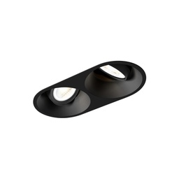 Deep Adjust 2.0 PAR16 vgradna stropna svetilka (Črna)