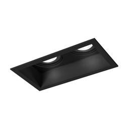 Plano 2.0 LED vgradna stropna svetilka (Črna, 2700K - toplo bela)