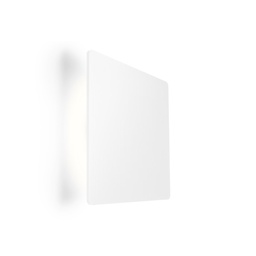 Miles Square stenska svetilka (Bela, 22cm, 2700K - toplo bela)
