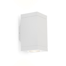 Tube Carré 2.0 LED zunanja stenska svetilka (Bela)
