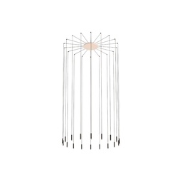Candle XXS 18 viseča svetilka (Črna, 0-10V)