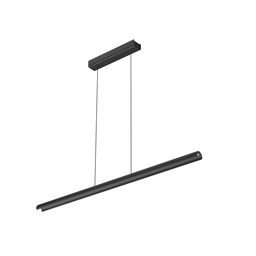 Halfpipe viseča svetilka (Črna, 98cm)