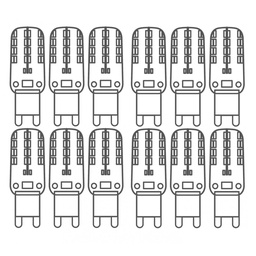 G9 led kit 3000K 12x 2,2W 200lm 230V