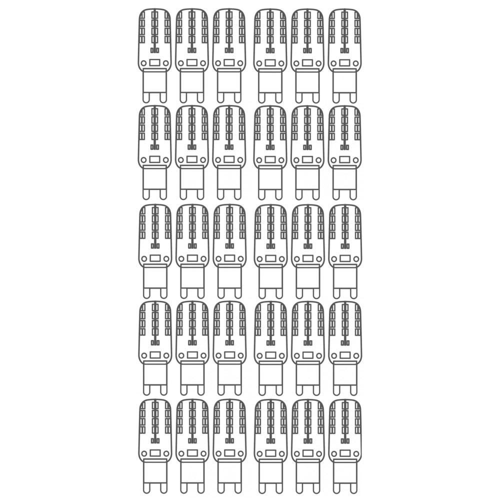 Nemo Lighting G9 led kit 2700K 6x 2,2W 200lm 230V | formasvetila.si