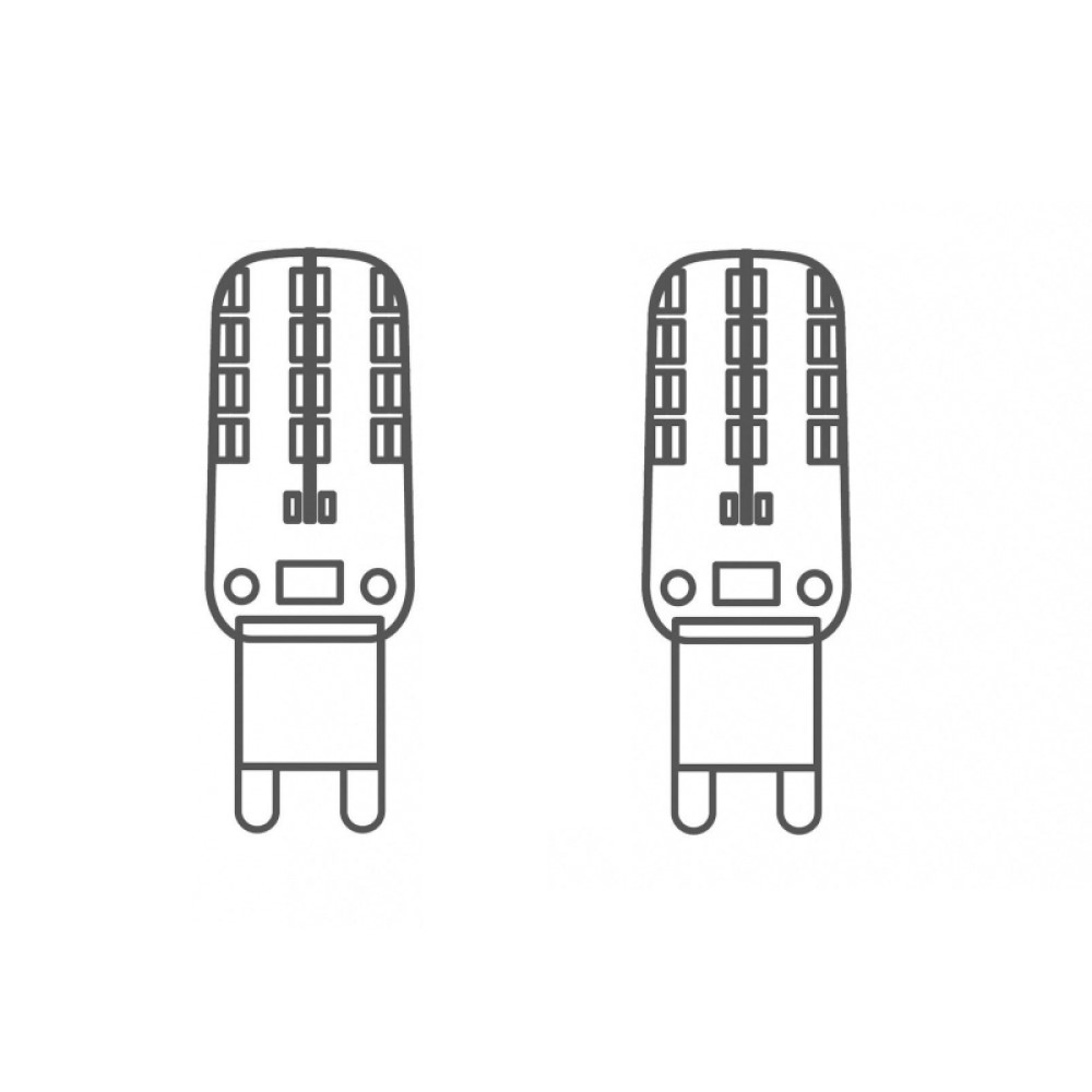 Nemo Lighting G9 LED kit 2x - 4W 3000K - 230V 400lm | formasvetila.si