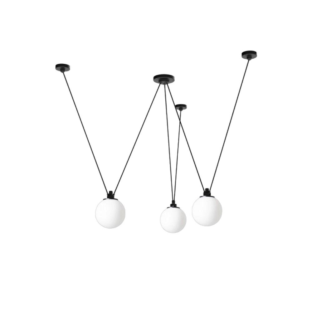 DCW Éditions Les Acrobates de Gras N°325 Glassball viseča svetilka | formasvetila.si
