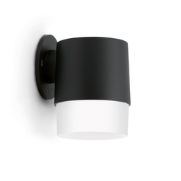 Clic Up LED zunanja stenska svetilka (Črna, 2700K - toplo bela)