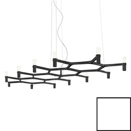 Crown Plana Major viseča svetilka (Bela)