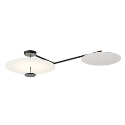 Flat 5924 stropna svetilka (Siva - Bela, 2700K - toplo bela, DALI-2 / 1-10V / PUSH)