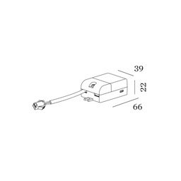 DRIVER 350mA 6W 8.6-18V NON DIM