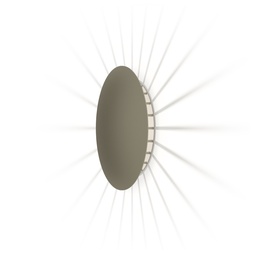 Meridiano 4720 zunanja stenska svetilka (Khaki (RAL 7006), 2700K - toplo bela)