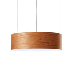 Gea LED viseča svetilka (Furnir češnje, 0-10V)