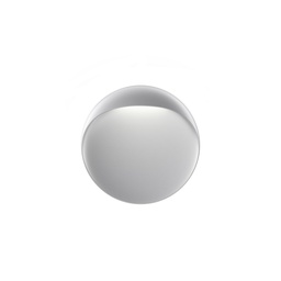 Flindt zunanja stenska svetilka (Aluminij, Ø20cm, 2700K - toplo bela)