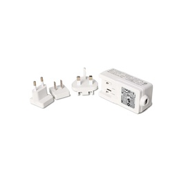 KIT PLUGS EU/US/GB+PSU FUHUA 20W 24V BCO