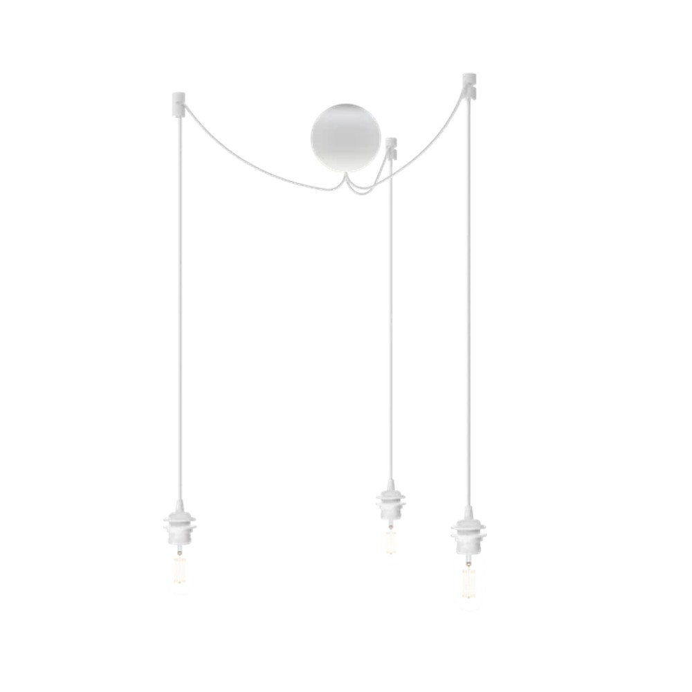 Umage Cannonball white cluster 3 Ø 12cm L 2,5 m | formasvetila.si