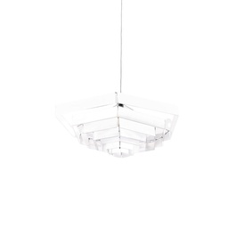 Lampada Esagonale viseča svetilka (Bela, 52cm)