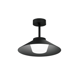Tradora IP65 1.0 zunanja stropna svetilka (Črna)