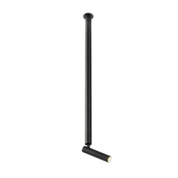 Match Stick 1.0 vgradna stropna svetilka (Črna, 2700K - toplo bela)