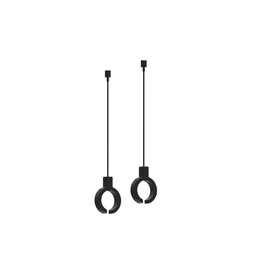 Lineo Horizontal Pendant Kit Black