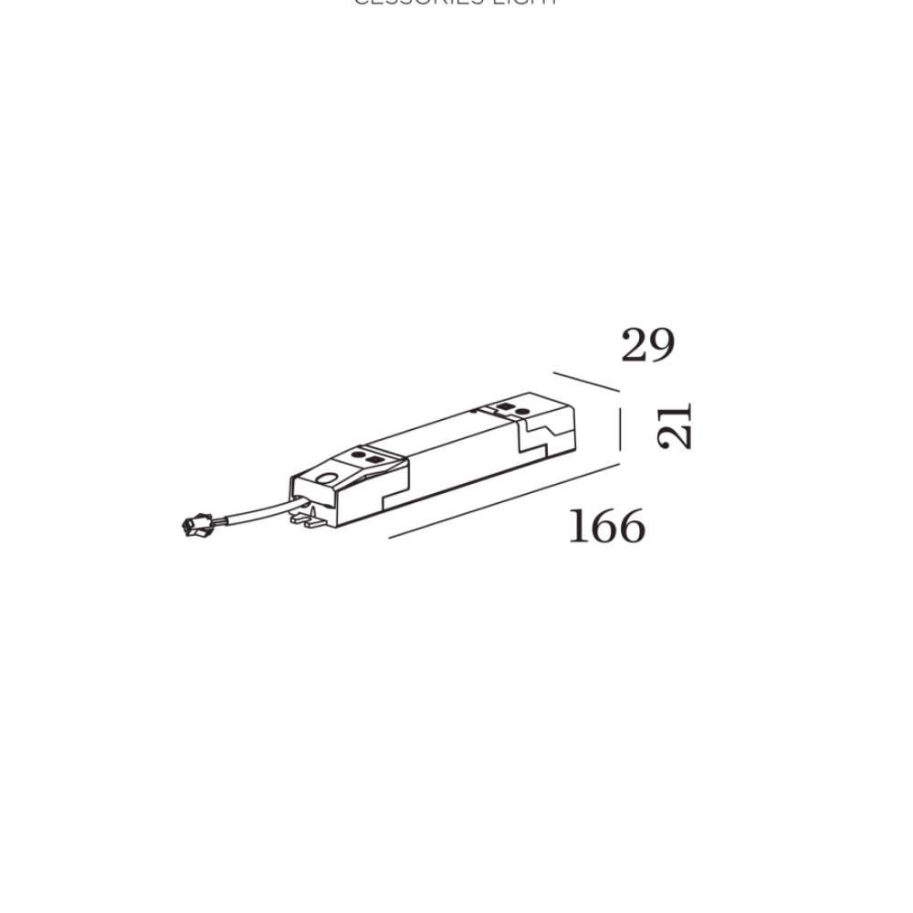 Wever &amp; Ducré DRIVER 180mA 7.2W 10-40V DALI-2 / PUSH DIM  IP20 220-240VAC PRESET NFC | formasvetila.si