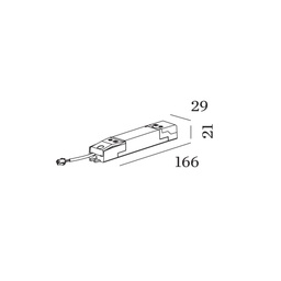 DRIVER 250mA 10W 10-40V DALI-2 / PUSH DIM  IP20 220-240VAC PRESET NFC