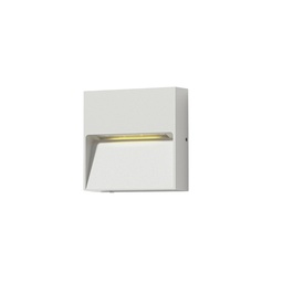 Nashira zunanja stenska svetilka (Bela, 10cm)