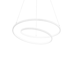 Oz viseča svetilka (Bela, Ø60cm, 2700K - toplo bela, ON/OFF)