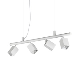 Dynamite Square viseča svetilka (Bela, 76cm)