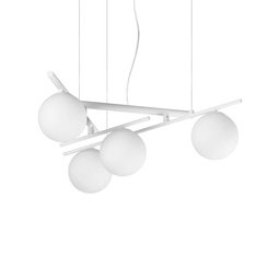 Atlas viseča svetilka (Bela, Ø62cm)