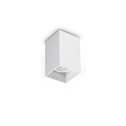 Look Square GU10 stropna svetilka (Bela, 10cm)