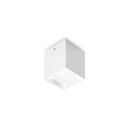 Nitro Square stropna svetilka (Bela, 4.2cm)