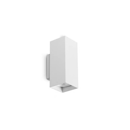 Look Square GU10 stenska svetilka (Bela, 15cm)
