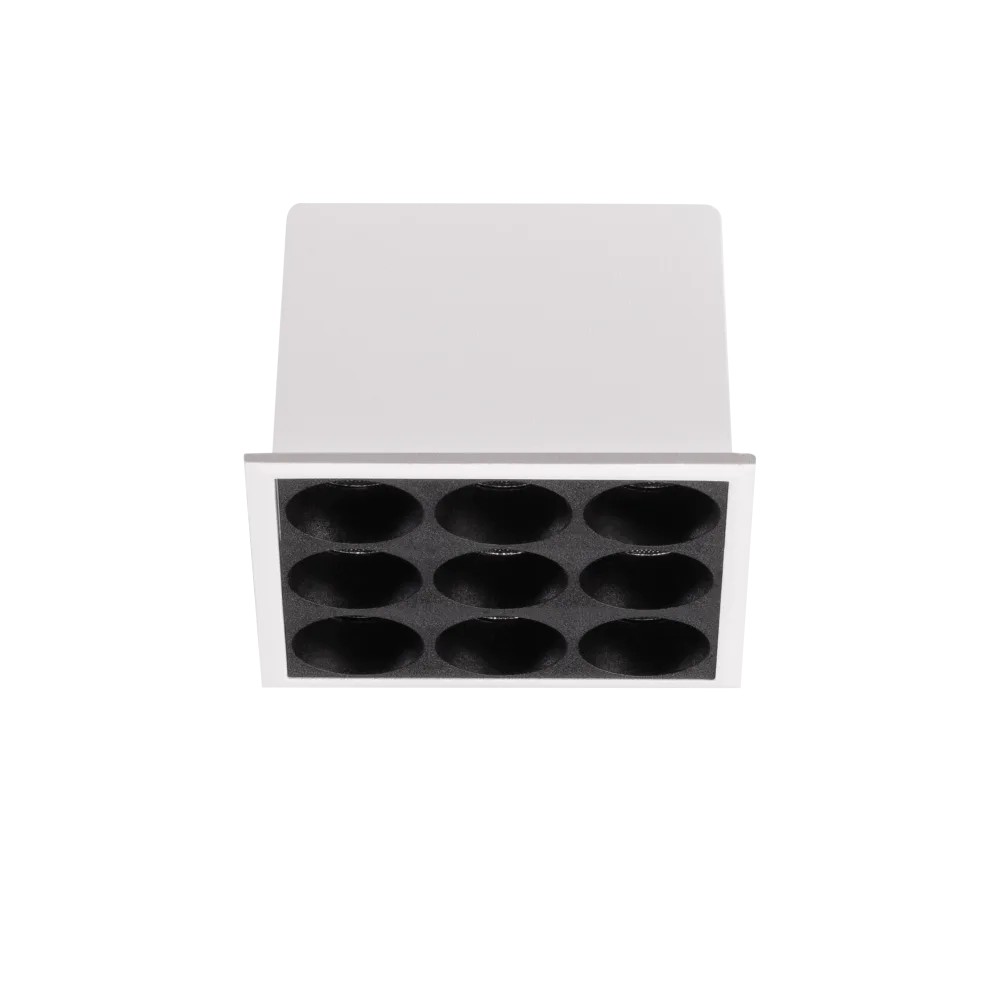 Ideal lux Lika Slim Square stropna vgradna svetilka | formasvetila.si