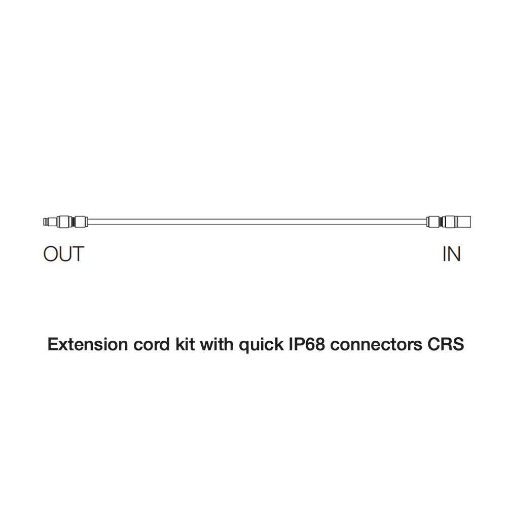Catellani &amp; Smith Extension cord with quick IP68 connector / 500 cm / max 1 lamp | formasvetila.si