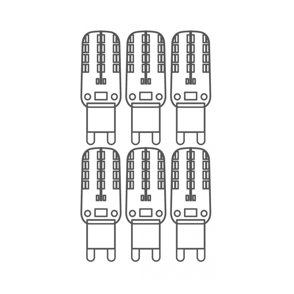 Nemo Lighting G9 led kit 2700K 6x 2,2W 200lm 230V | formasvetila.si