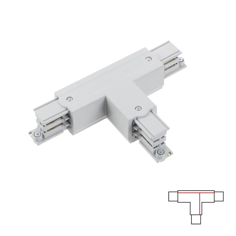 Acb Left T connector 1 White | formasvetila.si