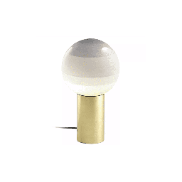 Dipping Light namizna svetilka (White - Brushed Brass, 22cm)