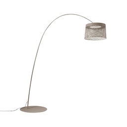 Twiggy Grid LED stoječa svetilka (Bež siva)