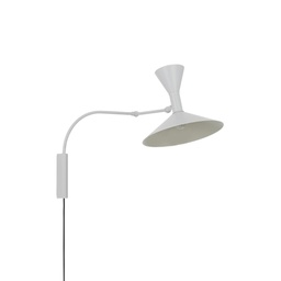 Lampe de Marseille Mini stenska svetilka (Bela)