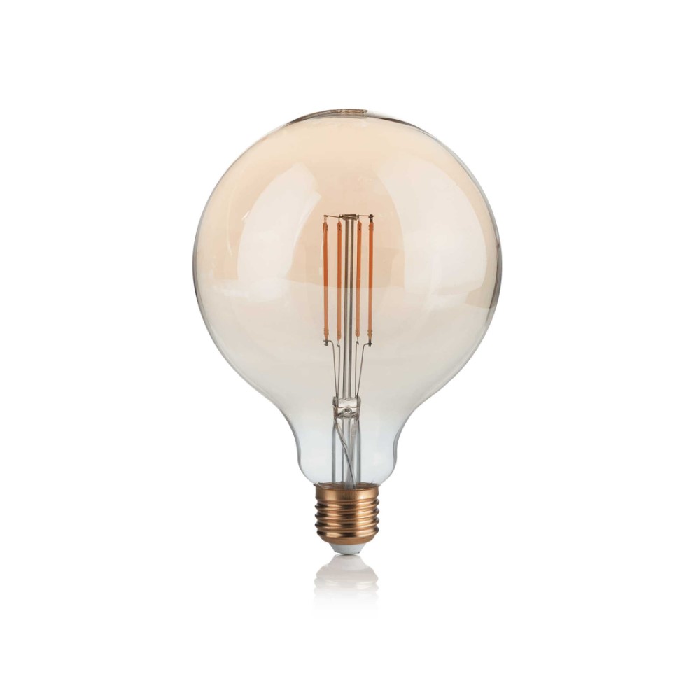 Ideal lux E27 GLOBO D125 04W 2200K CRI80 AMBRA | formasvetila.si