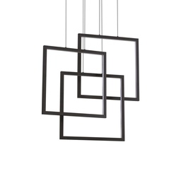 Frame Square viseča svetilka (Črna)