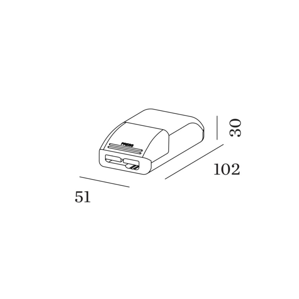 Wever &amp; Ducré DRIVER 500mA 10W 10-20V PHASE CUT DIM / 1-10V DIM | formasvetila.si