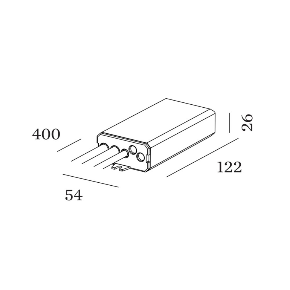 Wever &amp; Ducré DRIVER 500mA 24W 2-49V NON DIM | formasvetila.si