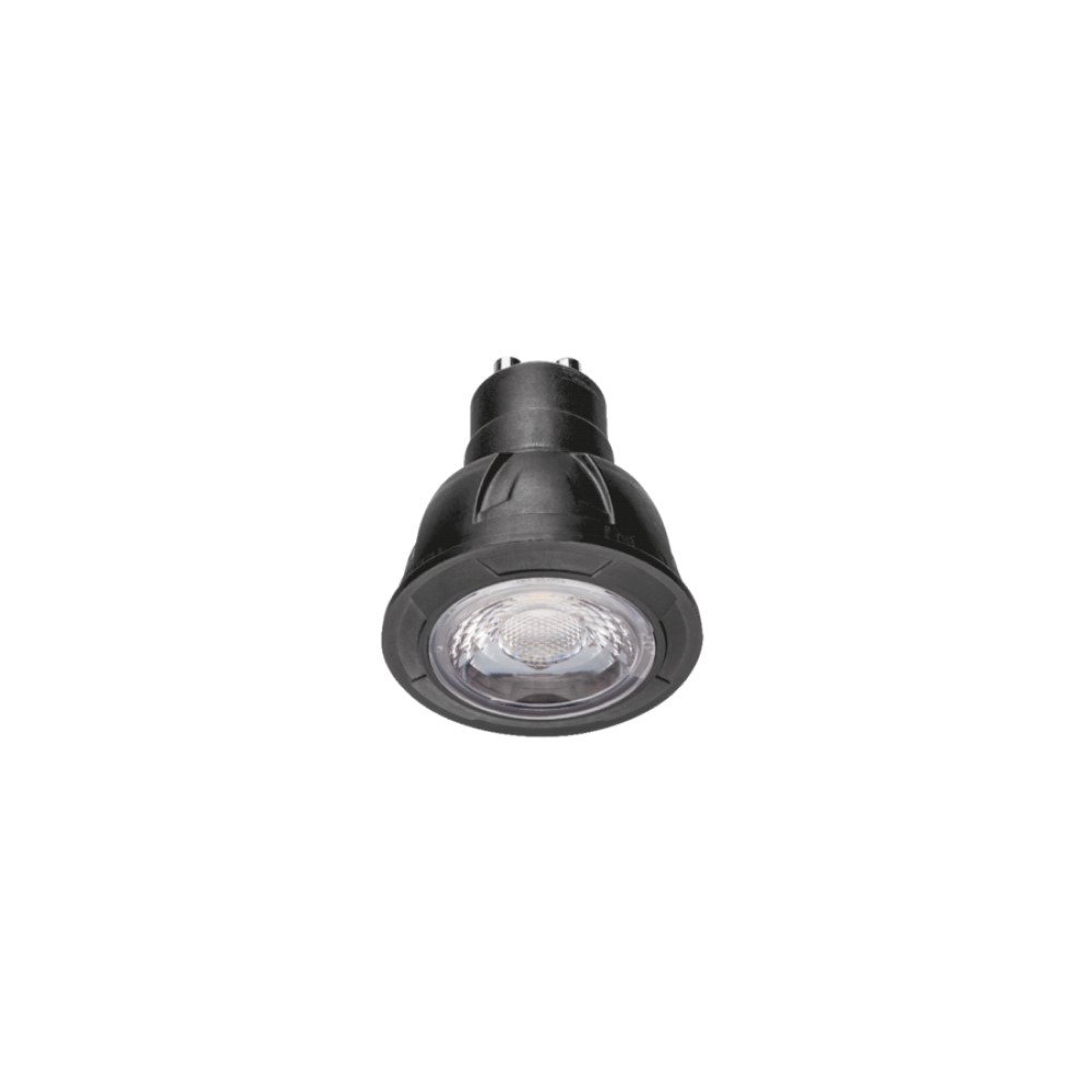 Wever &amp; Ducré LAMP 3000K | >90 CRI | GU10 6.5W | 457lm | 175-250VAC | 50-60Hz | phase-cut dim Črna | formasvetila.si