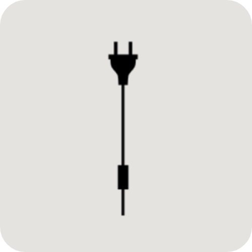 Možnosti električnega priključka: kabel