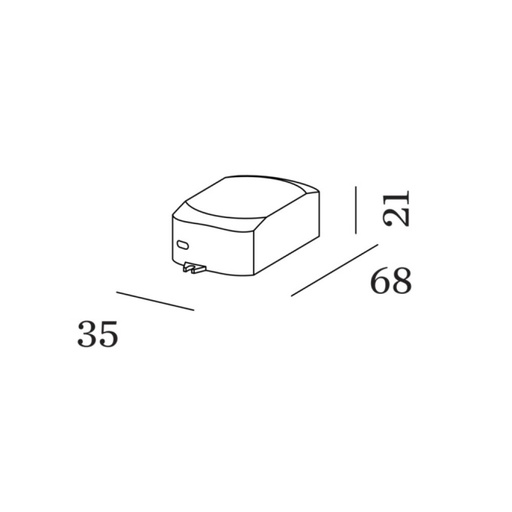 Wever & Ducré DRIVER 350mA 6W 3-22V NON DIM | formasvetila.si