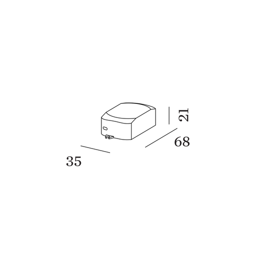 Wever & Ducré DRIVER 700mA 6W 3-8.4V NON DIM | formasvetila.si