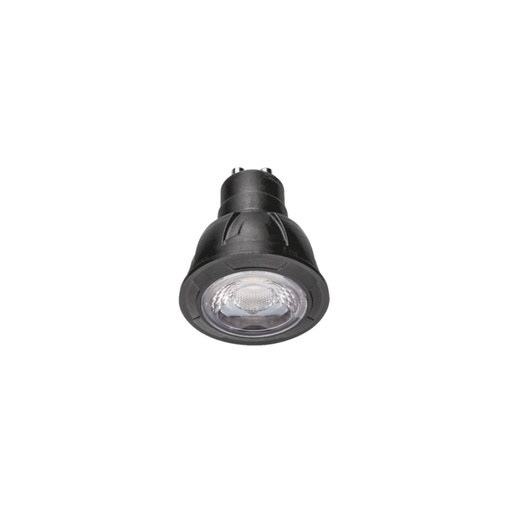 LAMP 2700K | >90 CRI | GU10 6.5W | 437lm | 175-250VAC | 50-60Hz | phase-cut dim Črna