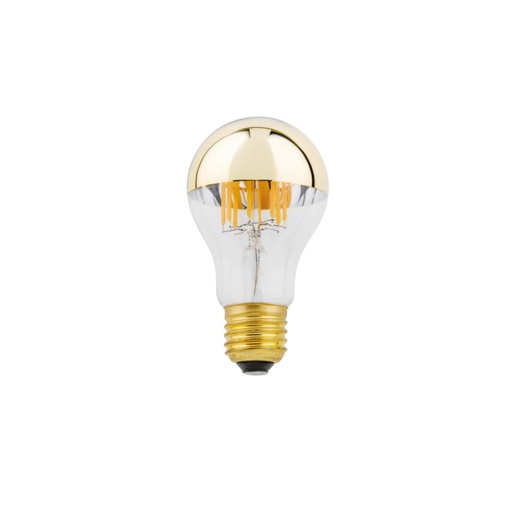 LAMP 2700K | E27 5W | >90 CRI | 495lm | 220-240VAC | 50-60Hz | phase-cut dim Gold Mirror