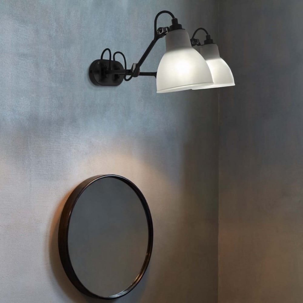 DCW Éditions Lampe Gras N°204 Double Bathroom stenska svetilka | formasvetila.si